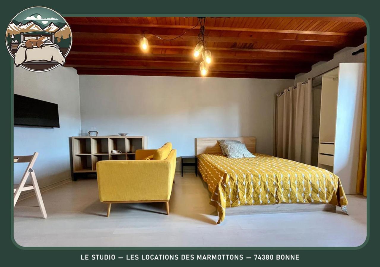 Logements Des Marmottons - Coeur De Village A Bonne-sur-Ménoge Exterior foto